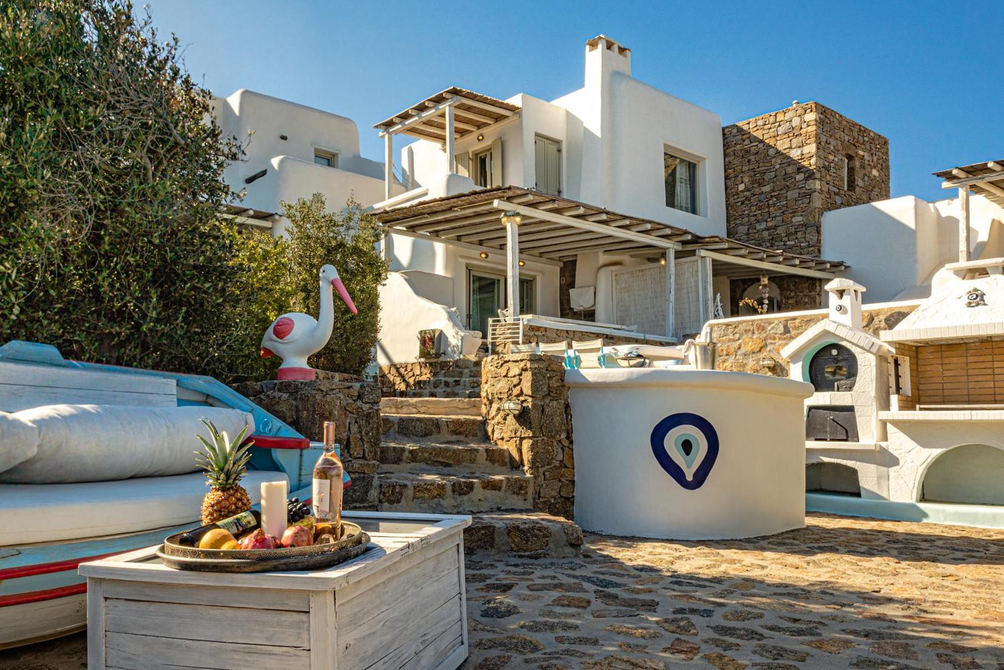 Manolia Luxury Private House By Mykonian Kazarte Villa Kaló Livádi Kültér fotó