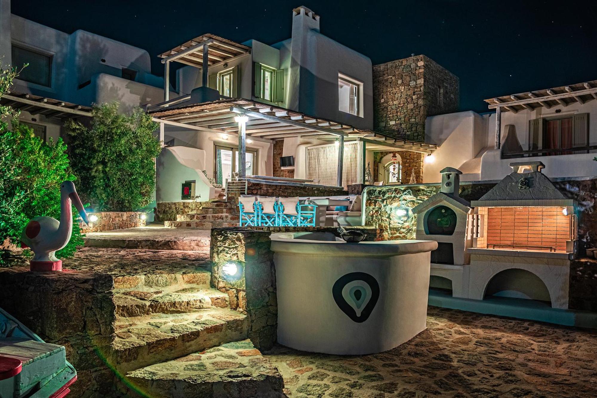Manolia Luxury Private House By Mykonian Kazarte Villa Kaló Livádi Kültér fotó